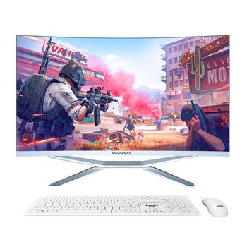 Ultra-thin curved all-in-one computer home office gaming