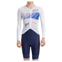 aec one-piece cycling suit road bike long-sleeved prototype suit 2024 new womens spring and summer TT riding thin section quick-drying