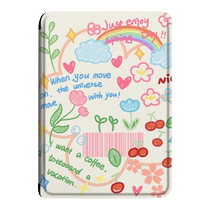 imobile cartoon graffiti protective cover e-book suitable for kindle fun scribe lines paperwhite4 Amazon oasis3 female 2 Migu k