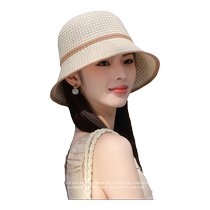 Woodpecker Hat Womens Summer Travel Anti-UV Sun Hat 2024 New Korean Version Face Covering Sun Protection Fisherman Hat