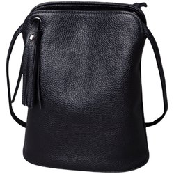 Mobile phone bag women's crossbody 2024 mini bag leather bucket bag fashion versatile soft leather vertical small shoulder bag