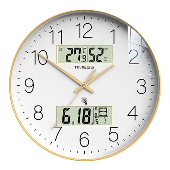 TIMESS flash wave clock wall clock living room home