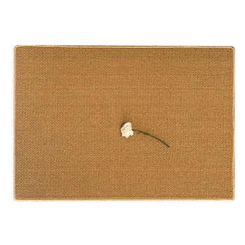 Customized machine washable imitation sisal bay window cushion balcony seat cushion