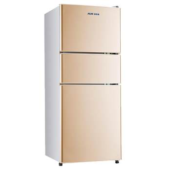 Oaks 128/170l double door refrigerator small household energy-saving double door refrigerator large capacity dormitory rental