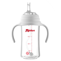 Suitable for pigeon milk bottle accessories gravity ball straw learning drinking duckbill water cup straw cup wide diameter universal anti-flatulence