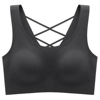 Maniform No Wires Seamless Beautiful Back Vest Comfortable Bra Women's Soft Support Underwear Bra