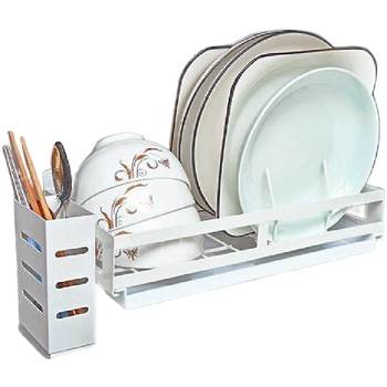 Bowl rack kitchen storage rack without punching wall-mounted