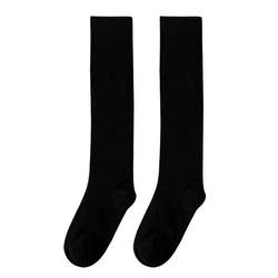 Pressure calf socks, thin legs, jk socks, women's mid-calf socks, over-the-knee socks, autumn and winter black stockings, tall non-slip, slimming