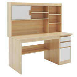 Desk bookshelf integrated computer desk desktop home bedroom student writing desk study table office workbench table