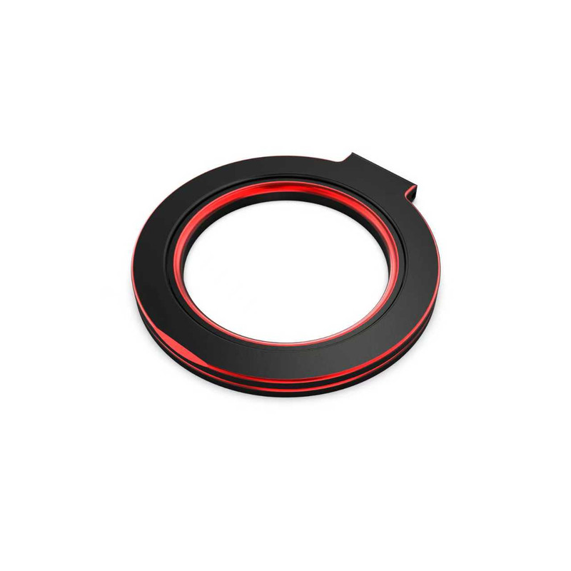 Strong magnetic holder, ring buckle, double-sided magnetic phone holder, 360 rotation support, back-mounted phone case holder