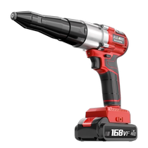 Electric rivet gun rechargeable fully automatic rivet gun pressure rivet gun brushless lithium battery stainless steel core nut grab