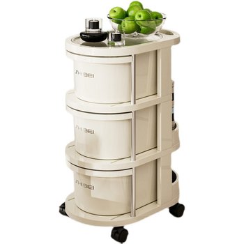 Mobile cart drawer storage cabinet multi-function