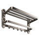 Suction cup towel rack