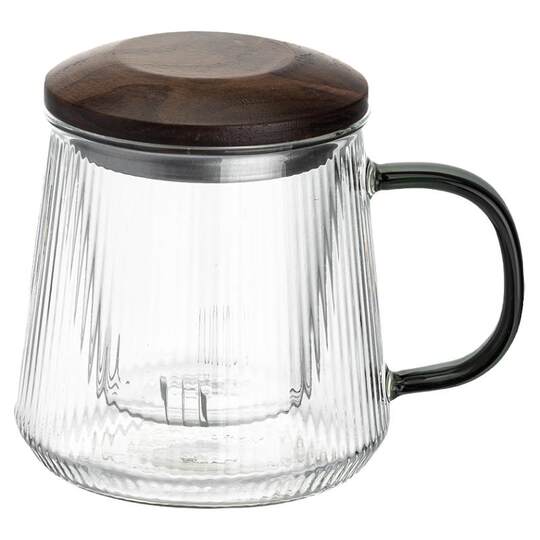 Modern housewife tea and water separated tea cup