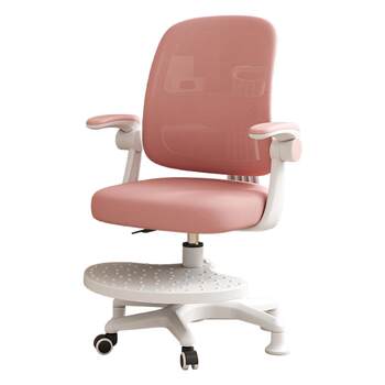 Children's learning chair with lift-adjustable seat