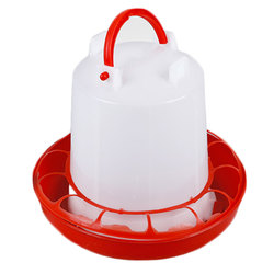 Chicken feed bucket chicken trough artifact feed bucket chicken water feeder chicken automatic feeder chicken drinking water dispenser