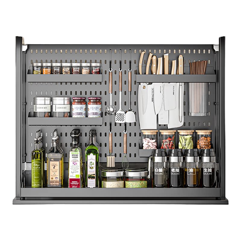 Four Seasons Muge aluminum alloy cabinet intelligent lifting basket