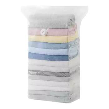 Vacuum compression bag without air extraction thickened clothes storage bag