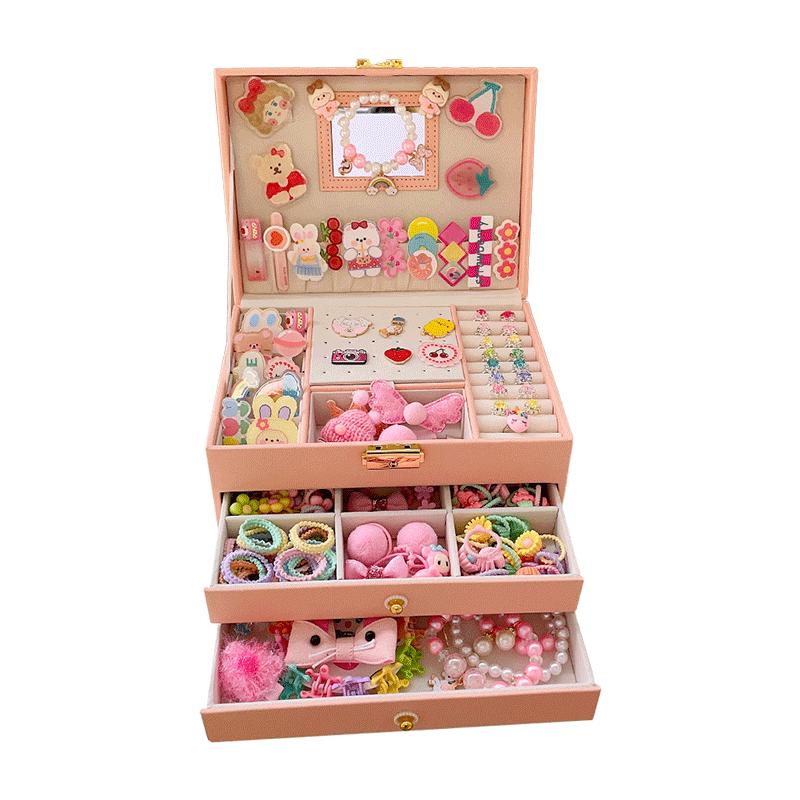 High-end birthday gift girls hair accessories set