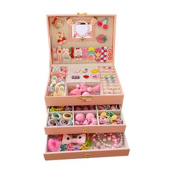 High-end birthday gift girls hair accessories set