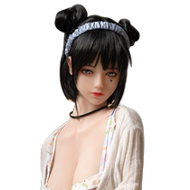 Fully solid silicone doll non-inflatable doll male real-life version insertable adult product inflatable doll