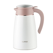 Supor – bouilloire isolée en acier inoxydable 304 thermos sous vide bouteille deau chaude domestique grande capacité portable