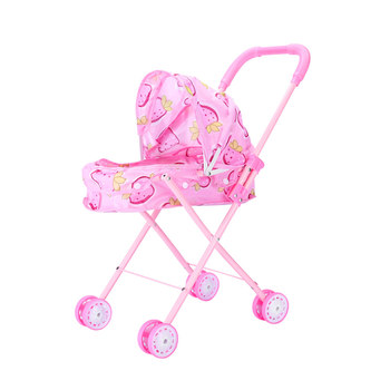 Children's toy trolley talking singing doll