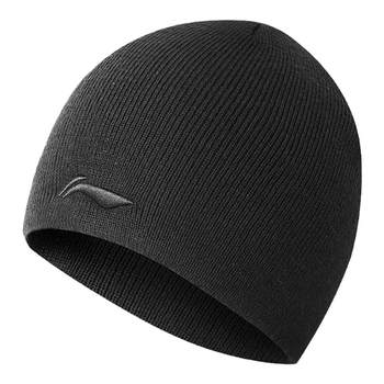 Li ning men's and women's knitted hats and woolen hats keep warm