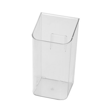 Wall-mounted storage box disposable paper cup straw finishing