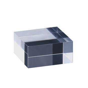 Acrylic crystal base jewelry photography cushion