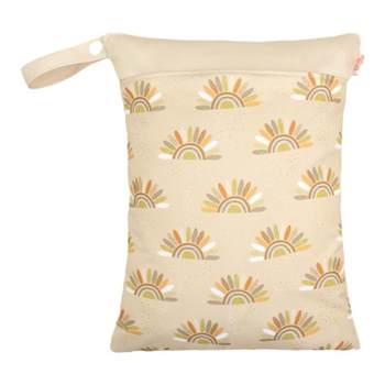 Dry and wet separation multi-function swimsuit storage bag