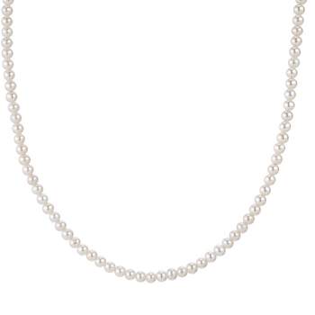 Bai lan pearl necklace women's light luxury niche clavicle chain