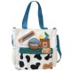 One-shoulder and cross-body dual-purpose school bag recommended by students