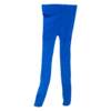 Spring and Autumn Solid Color Personalized Bright Blue Velvet Pantyhose