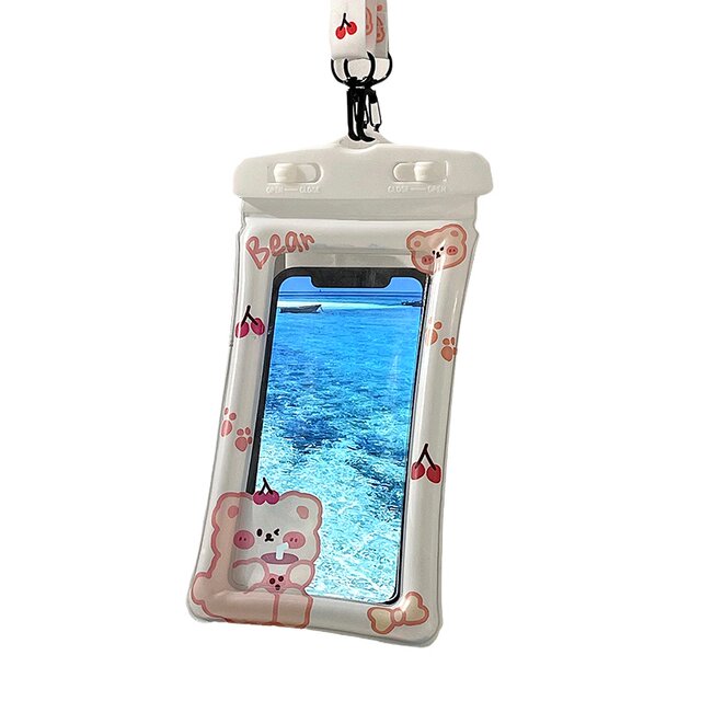 Swimming takeaway rider waterproof bag sealed transparent bag