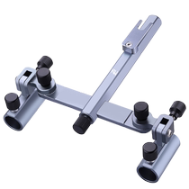 Zhifei Double Turret Bracket 2020 New Aluminum Alloy Fishing Box Fishing Chair Special Universal Double-Headed Turret Seat Frame Accessories