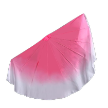 Dance Fishbone Fan Dance Special Spring Festival Gala Opening Dance Colorful Colorful Lights Stage Performance Props Cartilage