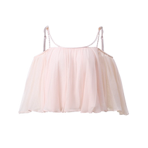 (Quiet luxury vacation-same style in shopping malls) MAXRIENY exquisite and sweet beaded suspender top one-shoulder