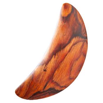 Natural Redwood Facial Scraping Board for Neck, Back, and Legs; a Universal Massage Board for Scraping the Whole Body to Clear Meridians and Massage Muscles