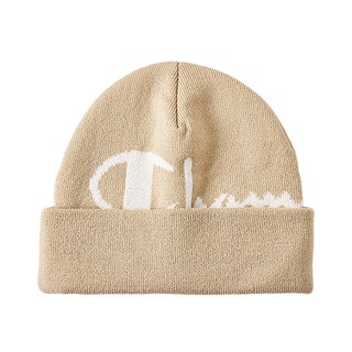 Champion冠军针织帽2025秋冬新款女草写大logo毛线帽男潮流运动帽