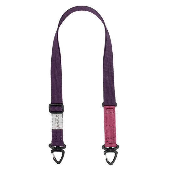 Qminica登山挂绳多功能可调节肩带机能风百搭包包配件通用手机绳