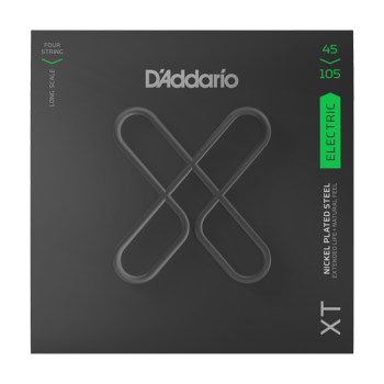 ຊຸດສາຍເບດໄຟຟ້າ daddario xtb45105 ທີ່ຜະລິດຈາກອາເມລິກາ xt ປ້ອງກັນ rust-proof bass ຊຸດສາຍເບດຫ້າສາຍສີ່ສາຍ