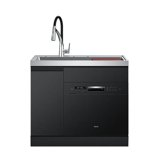 Midea produces Hualing integrated dishwasher XH03P