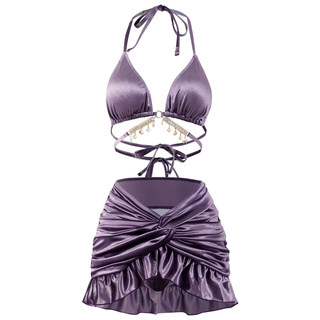 anqinwind分体泳衣女2025新款性感显瘦高级感聚拢度假纯欲比基尼