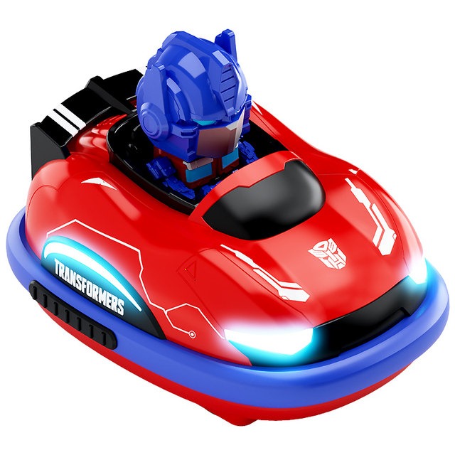 正版变形金刚男孩玩具擎天柱大黄蜂机器人儿童遥控汽车碰碰3一6岁