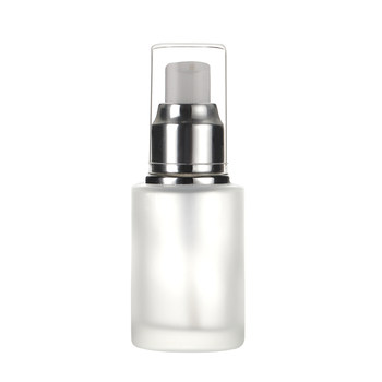 Liquid foundation bottling press-type portable