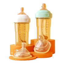 Universal hegen bottle accessories handle learning drinking spout duck mouth pacifier gravity ball straw water cup head cover