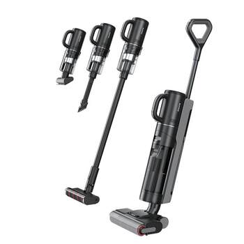 Zhuimi double robotic arm foam floor scrubber t60 ultra thin lying flat 0 wool wrap 0 water stains self-cleaning mop machine