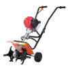 Small household gasoline micro-tiller weeding wheel micro-tiller