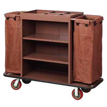 ໂຮງແຮມ linen cart ຖົງຜ້າເຮັດວຽກ cart linen bag with zipper hotel room service cart cleaning garage door cart